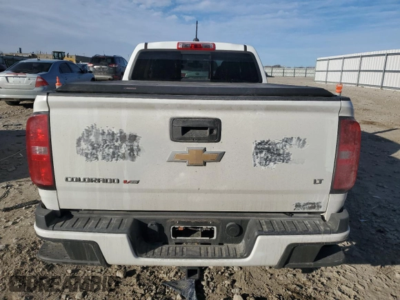 2020 Chevrolet Colorado 4WD LT with VIN 1GCGTCEN3L1219304, listed as a Copart auction lot 42476965 with 68,279 mi miles and Salvage Title. Bid and sale history available at carsss.com. Image 6.
