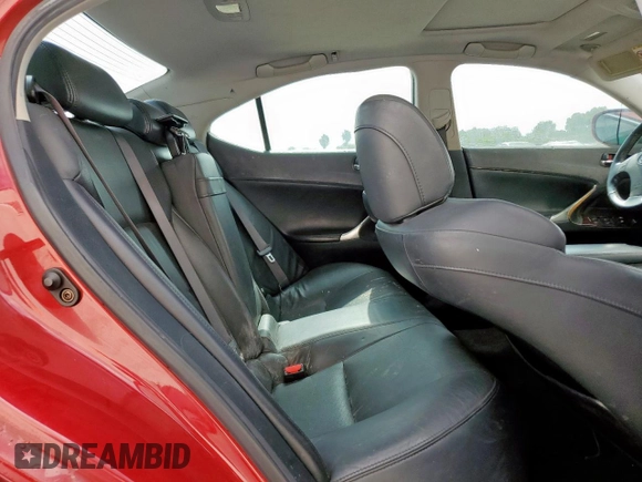 2006 Lexus IS 250 z VIN JTHBK262365016016, wystawiony jako Copart lot #60324845 z przebiegiem 213 392 mil mil oraz Czysty tytuł • Clean title. Historia ofert i sprzedaży dostępna na DreamBid. Obrazek 10.