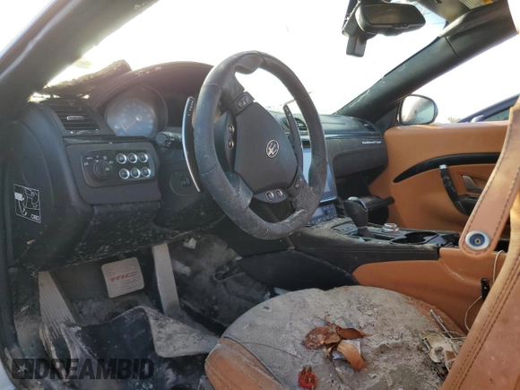 2018 Maserati GranTurismo Sport with VIN ZAM45VMA0J0309094, listed as a Copart auction lot 74764344 with Not provided miles and Salvage title. Bid and sale history available at DreamBid. Image 8.