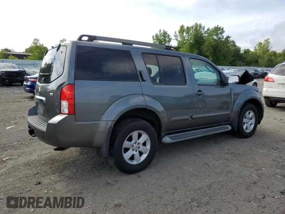 2009 Nissan Pathfinder S with VIN 5N1AR18B69C612734, listed as a Copart auction lot 61083005 with 195,365 mi miles and Clean title. Bid and sale history available at DreamBid. Image 3.
