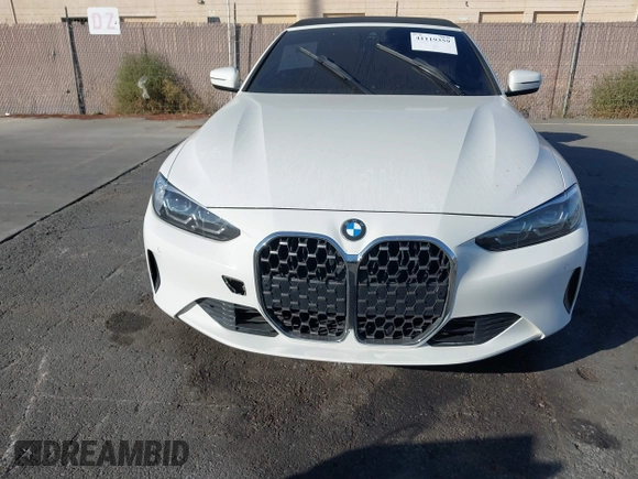 2023 BMW 4 Series 430i with VIN WBA23AT05PCM33899, listed as a IAAI auction lot 41119359 with 1 mi miles. Bid and sale history available at carsss.com. Image 12.