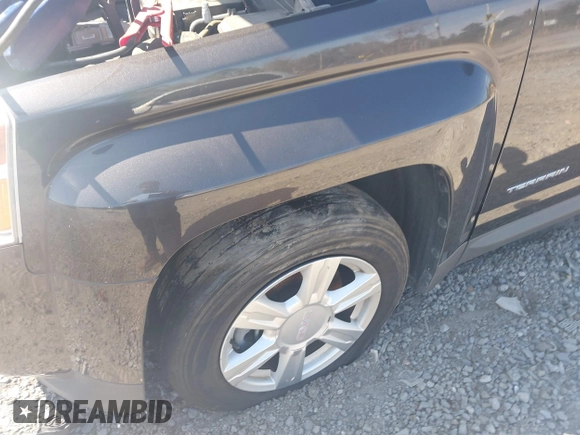2014 GMC Terrain SLE with VIN 2GKALMEK0E6355282, listed as a IAAI auction lot 41736595 with 102,586 mi miles. Bid and sale history available at carsss.com. Image 6.