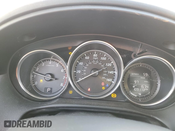 2013 Mazda CX-5 Grand Touring with VIN JM3KE4DE3D0153511, listed as a Copart auction lot 47762745 with 109,173 mi miles and Salvage Title. Bid and sale history available at carsss.com. Image 9.