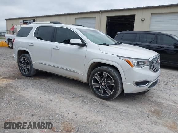 2017 GMC Acadia Denali with VIN 1GKKNPLS4HZ317324, listed as a IAAI auction lot 42274798 with 128,081 mi miles and . Bid and sale history available at DreamBid. Image 1.
