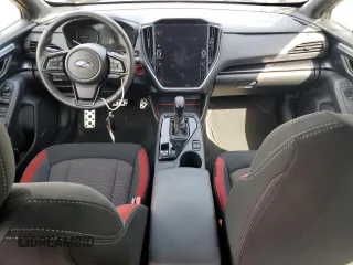 2024 Subaru Impreza RS with VIN JF1GUHJC3R8308648, listed as a Copart auction lot 49891355 with 18,371 mi miles and Salvage Title. Bid and sale history available at carsss.com. Image 8.