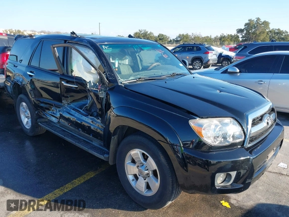 2008 Toyota 4Runner SR5 with VIN JTEZU14R58K011372, listed as a IAAI auction lot 41470371 with 189,359 mi miles. Bid and sale history available at carsss.com. Image 1.