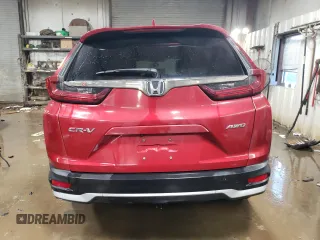 2020 Honda CR-V EX with VIN 5J6RW2H52LL004775, listed as a Copart auction lot 46254765 with 0 mi miles and Salvage Title. Bid and sale history available at carsss.com. Image 6.