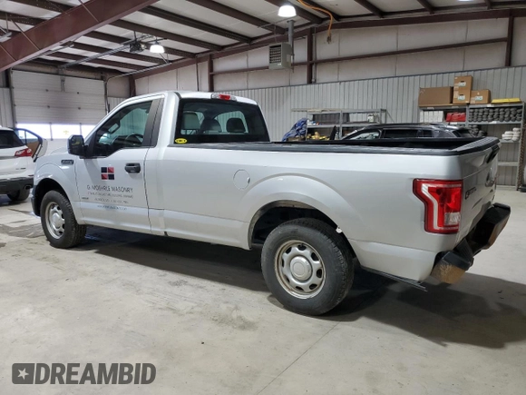 2017 Ford F-150 XL with VIN 1FTMF1CP8HKE56679, listed as a Copart auction lot 52177425 with 126,231 mi miles and Salvage title. Bid and sale history available at DreamBid. Image 2.