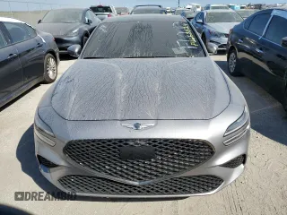 2023 Genesis G70 3.3T with VIN KMTG54TE6PU128438, listed as a Copart auction lot 74662524 with 0 mi miles and Non Repairable. Bid and sale history available at carsss.com. Image 5.