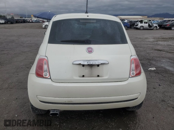 2014 FIAT 500 Pop with VIN 3C3CFFAR6ET264172, listed as a Copart auction lot 45570445 with 99,417 mi miles and Salvage Title. Bid and sale history available at carsss.com. Image 6.