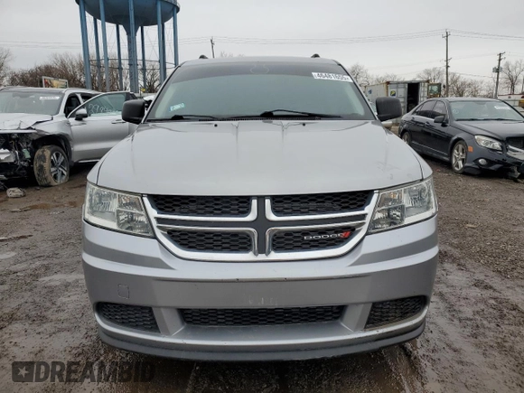 2018 Dodge Journey SE with VIN 3C4PDCAB0JT496779, listed as a Copart auction lot 46481655 with 58,045 mi miles and Salvage Title. Bid and sale history available at carsss.com. Image 5.