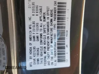 2016 Honda Accord Sport with VIN 1HGCR2F59GA108480, listed as a Copart auction lot 49613955 with 131,612 mi miles and Salvage Title. Bid and sale history available at DreamBid. Image 14.