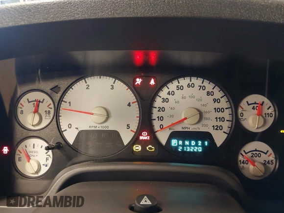 2006 Dodge 2500 SLT with VIN 3D7KS29C86G100871, listed as a IAAI auction lot 41992062 with 213,220 mi miles. Bid and sale history available at carsss.com. Image 7.