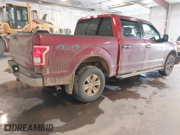 2015 Ford F-150 XLT with VIN 1FTEW1EG8FFA41398, listed as a IAAI auction lot 42102711 with 129,812 mi miles and . Bid and sale history available at DreamBid. Image 4.