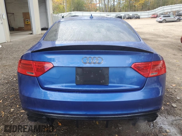 2015 Audi S5 Premium Plus with VIN WAUCGAFR1FA037773, listed as a Copart auction lot 73284174 with 138,487 mi miles and Salvage Title. Bid and sale history available at carsss.com. Image 6.