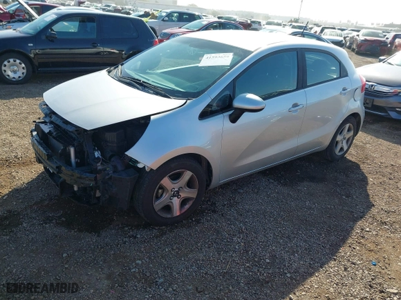 2016 Kia Rio LX with VIN KNADM5A32G6646236, listed as a IAAI auction lot 41593659 with 85,127 mi miles. Bid and sale history available at carsss.com. Image 18.