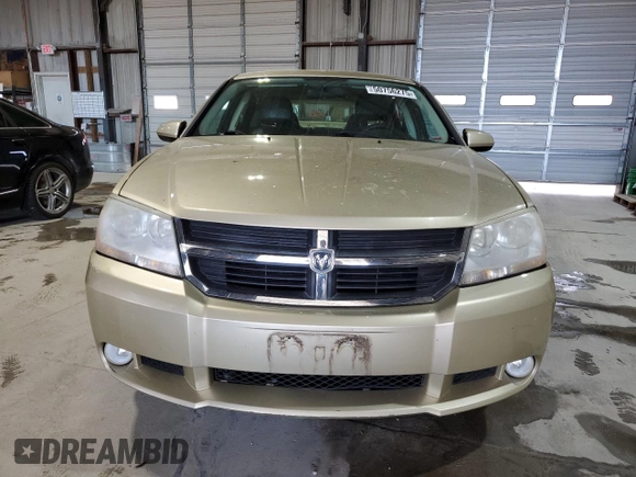2010 Dodge Avenger R/T with VIN 1B3CC5FB9AN135784, listed as a Copart auction lot 50756275 with 191,809 mi miles and Salvage Title. Bid and sale history available at carsss.com. Image 5.