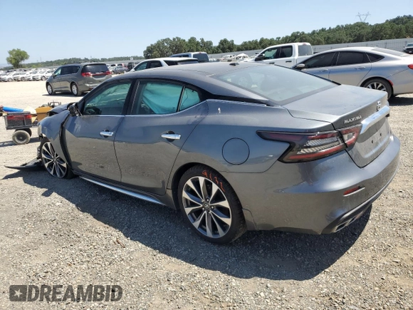 2019 Nissan Maxima SV with VIN 1N4AA6AV4KC369112, listed as a Copart auction lot 60887225 with 42,673 mi miles and Salvage title. Bid and sale history available at DreamBid. Image 2.
