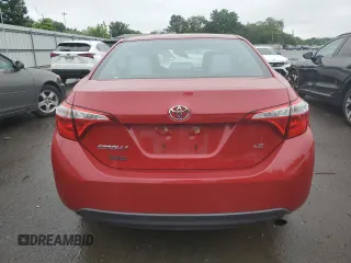 2016 Toyota Corolla L with VIN 2T1BURHE5GC655854, listed as a Copart auction lot 61056625 with 93,590 mi miles and Salvage title. Bid and sale history available at DreamBid. Image 6.