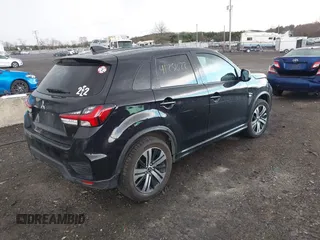 2020 Mitsubishi Outlander Sport ES 2.0 with VIN JA4AR3AU2LU026684, listed as a IAAI auction lot 41251022 with 142,379 mi miles. Bid and sale history available at carsss.com. Image 4.