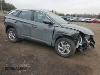 2024 Hyundai Tucson SE with VIN 5NMJACDE9RH400824, listed as a Copart auction lot 47522825 with 11,092 mi miles and Salvage Title. Bid and sale history available at carsss.com. Image 4.