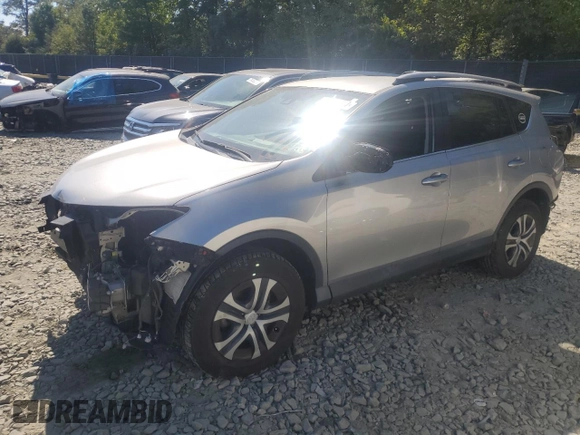 2017 Toyota RAV4 LE with VIN 2T3BFREV5HW595953, listed as a Copart auction lot 70185914 with 82,641 mi miles and Salvage Title. Bid and sale history available at carsss.com. Image 1.