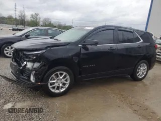 2023 Chevrolet Equinox LT z VIN 3GNAXUEG9PL219587, wystawiony jako Copart lot #53676895 z przebiegiem 36 797 mil mil oraz Szkoda całkowita • Salvage title. Historia ofert i sprzedaży dostępna na DreamBid. Obrazek 1.