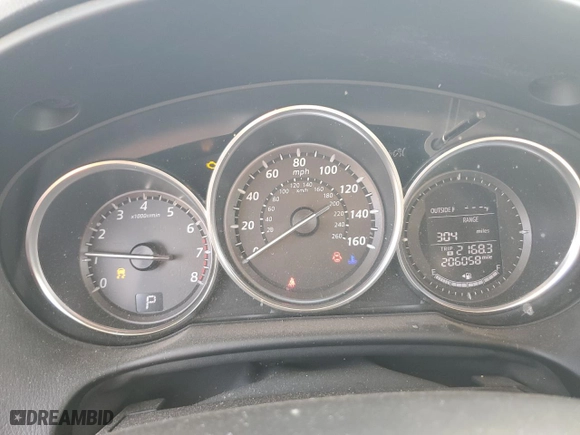 2013 Mazda CX-5 Grand Touring with VIN JM3KE2DEXD0112751, listed as a Copart auction lot 43030885 with 206,058 mi miles and Salvage Title. Bid and sale history available at carsss.com. Image 9.