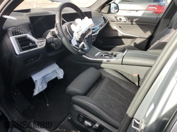 2025 BMW X5 sDrive40i with VIN 5UX13EU06S9W26538, listed as a Copart auction lot 50222715 with 0 mi miles and Clean Title. Bid and sale history available at carsss.com. Image 7.