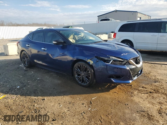 2017 Nissan Maxima SV with VIN 1N4AA6AP8HC432352, listed as a Copart auction lot 50724755 with 113,346 mi miles and Salvage title. Bid and sale history available at DreamBid. Image 4.