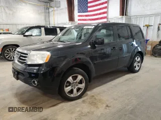 2013 Honda Pilot EX-L with VIN 5FNYF4H58DB008072, listed as a Copart auction lot 61637775 with 128,443 mi miles and Clean title. Bid and sale history available at DreamBid. Image 1.