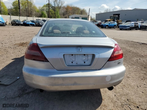 2005 Honda Accord Cpe LX V6 SE with VIN 1HGCM82435A015529, listed as a Copart auction lot 53842625 with 132,869 mi miles and Salvage Title. Bid and sale history available at carsss.com. Image 6.