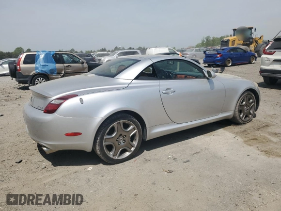 2007 Lexus SC 430 z VIN JTHFN45Y179013569, wystawiony jako Copart lot #54328315 z przebiegiem 153 858 mil mil oraz Szkoda całkowita • Salvage title. Historia ofert i sprzedaży dostępna na DreamBid. Obrazek 3.