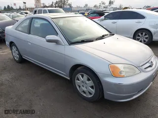 2001 Honda Civic EX with VIN 1HGEM22981L038188, listed as a IAAI auction lot 41502986 with 242,461 mi miles. Bid and sale history available at carsss.com. Image 1.