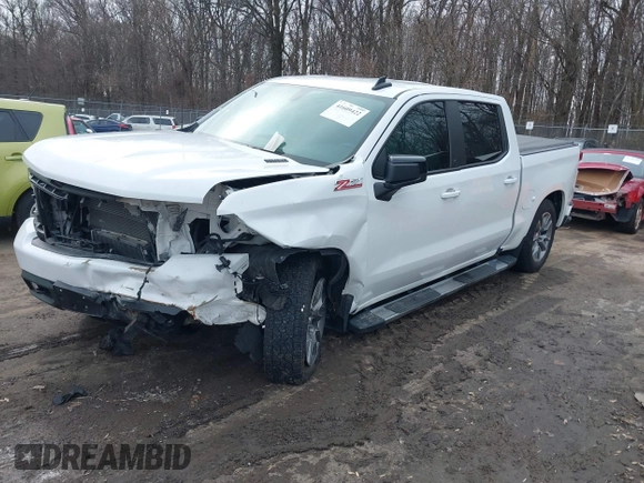 2021 Chevrolet Silverado 1500 RST with VIN 1GCUYEET8MZ306892, listed as a IAAI auction lot 41609422 with 87,387 mi miles. Bid and sale history available at carsss.com. Image 17.