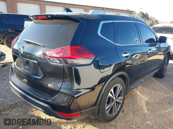2017 Nissan Rogue SL with VIN 5N1AT2MT0HC856366, listed as a IAAI auction lot 41894810 with 76,914 mi miles and . Bid and sale history available at DreamBid. Image 4.