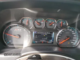 2015 Chevrolet Silverado 1500 LT with VIN 3GCUKREC2FG184493, listed as a Copart auction lot 52873115 with 174,704 mi miles and Salvage Title. Bid and sale history available at DreamBid. Image 9.