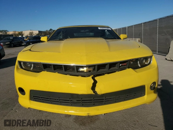 2015 Chevrolet Camaro LT with VIN 2G1FF3D35F9204105, listed as a Copart auction lot 45652085 with 140,247 mi miles and Clean Title. Bid and sale history available at carsss.com. Image 5.