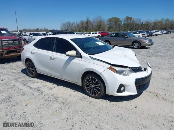 2016 Toyota Corolla L with VIN 2T1BURHE5GC608503, listed as a IAAI auction lot 41804281 with 82,260 mi miles. Bid and sale history available at carsss.com. Image 1.