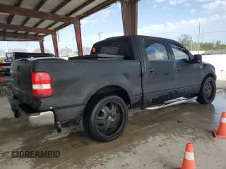 2007 Ford F-150 XLT with VIN 1FTRW12W17FB06705, listed as a Copart auction lot 51570085 with 0 mi miles and Non Repairable. Bid and sale history available at carsss.com. Image 3.