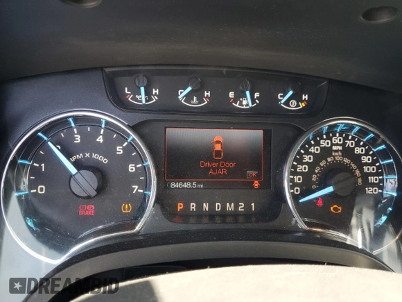 2011 Ford F-150 XLT with VIN 1FTFW1ET6BKD86481, listed as a Copart auction lot 60336875 with 84,648 mi miles and Salvage title. Bid and sale history available at DreamBid. Image 9.