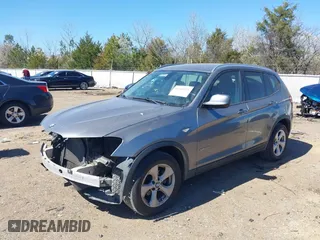 2011 BMW X3 28i with VIN 5UXWX5C50BL707917, listed as a IAAI auction lot 41740355 with 153,240 mi miles. Bid and sale history available at carsss.com. Image 2.