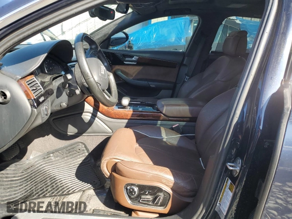 2013 Audi A8 3.0L with VIN WAURGAFD0DN003358, listed as a Copart auction lot 46038825 with 114,973 mi miles and Clean title. Bid and sale history available at DreamBid. Image 7.