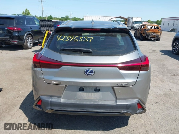 2020 Lexus UX 250h F Sport with VIN JTHR9JBH3L2036827, listed as a IAAI auction lot 42395337 with 50,096 mi miles and . Bid and sale history available at DreamBid. Image 17.