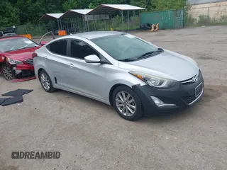 2015 Hyundai Elantra SE with VIN 5NPDH4AE4FH595099, listed as a IAAI auction lot 42764804 with 169,332 mi miles and . Bid and sale history available at DreamBid. Image 1.