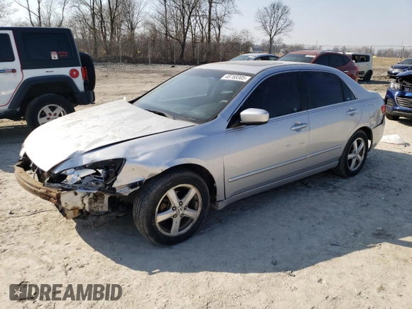 2005 Honda Accord EX with VIN 1HGCM56735A141182, listed as a Copart auction lot 48768305 with 195,948 mi miles and Salvage Title. Bid and sale history available at DreamBid. Image 1.