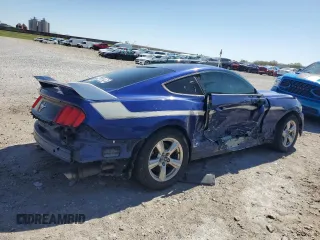 2016 Ford Mustang V6 with VIN 1FA6P8AM1G5264787, listed as a Copart auction lot 48259475 with 137,496 mi miles and Salvage Title. Bid and sale history available at carsss.com. Image 3.