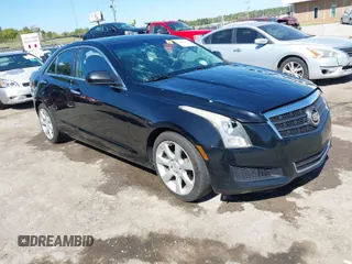 2014 Cadillac ATS Standard RWD with VIN 1G6AA5RX3E0101977, listed as a IAAI auction lot 40459124 with 125,360 mi miles. Bid and sale history available at carsss.com. Image 1.