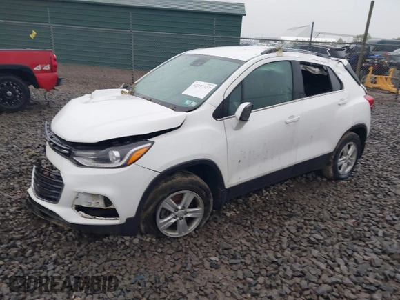 2020 Chevrolet Trax LT with VIN 3GNCJPSB9LL155372, listed as a IAAI auction lot 42357337 with 71,445 mi miles and . Bid and sale history available at DreamBid. Image 2.