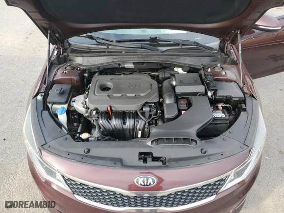 2017 Kia Optima EX with VIN 5XXGU4L38HG153056, listed as a Copart auction lot 46900665 with 82,990 mi miles and Salvage Title. Bid and sale history available at carsss.com. Image 12.